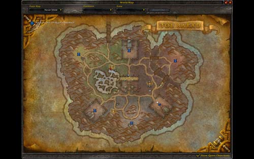 Tol Barad Map