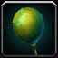 Grüner Luftballon