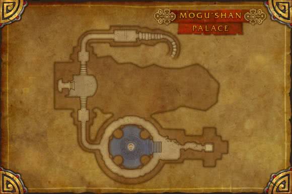 Mogu'shanpalast Karte, Map