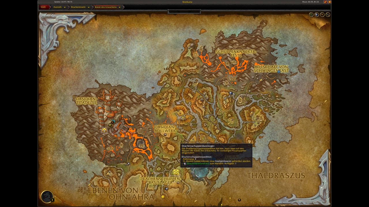 Dracheninselartefakt bei Katalogisiererin Jakes abgeben - World of Warcraft