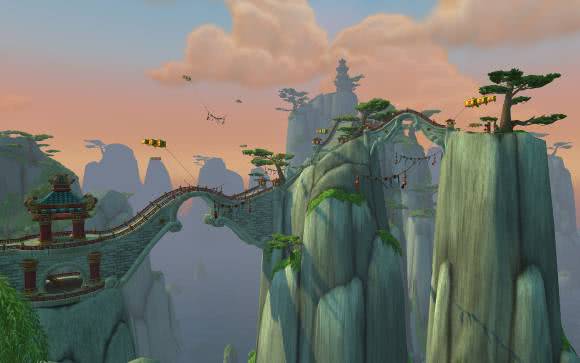 Mists of Pandaria, Screenshot, Chinesische Mauer