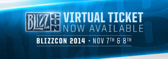 Virtuelles Ticket für die BlizzCon 2014