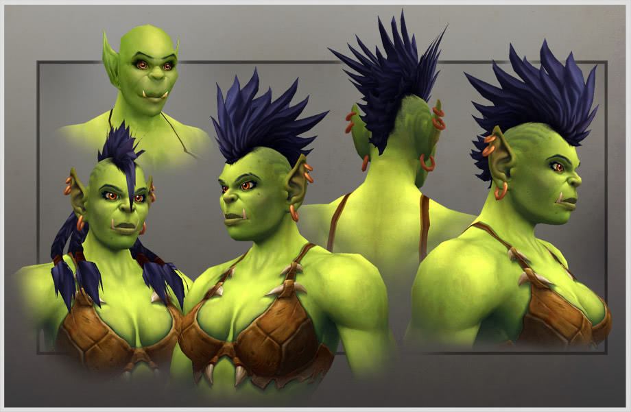 New WoW Character Models