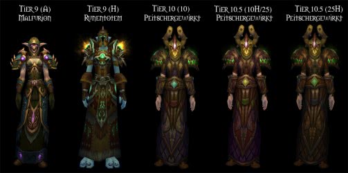 Druide Tier 9 - Tier 10 Sets