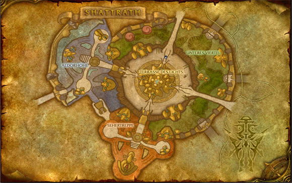 Shattrath Karte