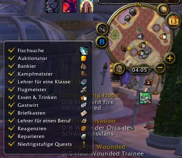 Interface Minimap