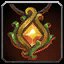Lichtgebleichtes Amulett