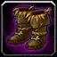 Stiefel des schmutzigen Erntegolems