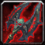 Blutige Schwarze Axt