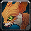 Orangefarbener Vulpin