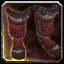 Rissvernarbte Stiefel