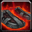 Ringpanzerstiefel des rachgierigen Gladiators