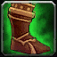 Stacheldurchbohrte Stiefel