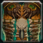 Drachenlederrobe des unbarmherzigen Gladiators