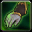 Handschuhe des kobaltfarbenen Erziehers