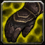 Lederhandschuhe des grimmigen Gladiators
