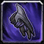 Lederhandschutz des blutroten Gladiators