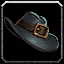 Dunkler Fedora des Ausgräbers