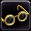 Vergoldete Sonnenbrille
