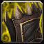 Lederhelm des grimmigen Gladiators