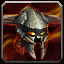 Kettenhelm des wilden Gladiators