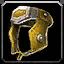 Erdbehauener Helm
