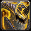 Kolossaler Drachenplattenhelm