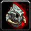 Gegerbter Donnerblitzhelm