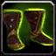 Teufelshautstiefel des dämonischen Gladiators