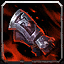 Lederhandschuhe des dominanten Gladiators