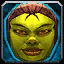 Weibliche Goblinmaske