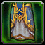 Robe des laubfarbenen Erziehers