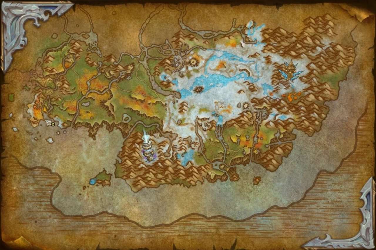 Tattukiaka Karte - World of Warcraft: Dragonflight
