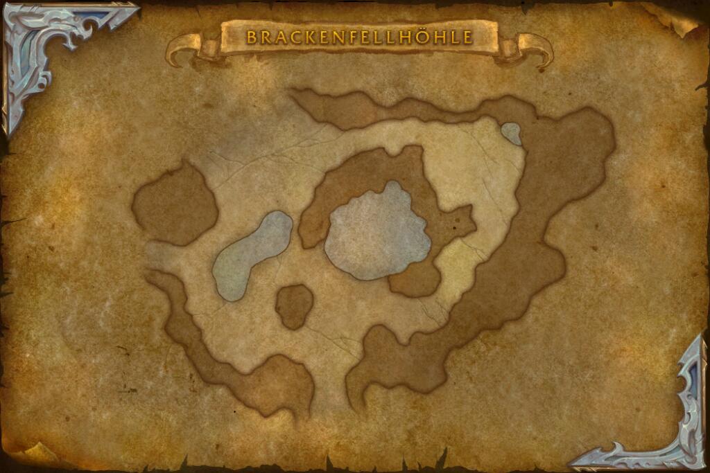 Brackenfellhöhle Karte