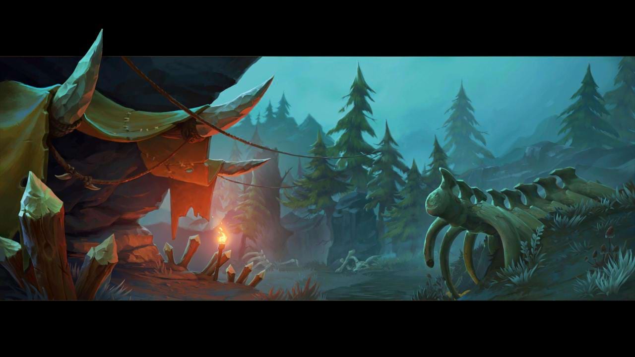 Brackenfellhöhle Ladebild - World of Warcraft