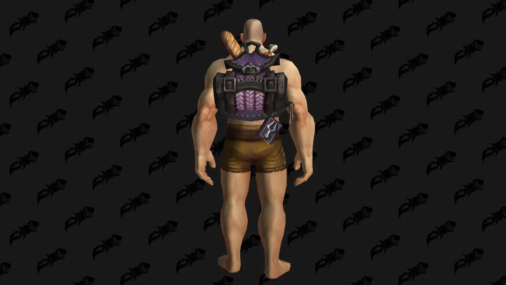 Violetter Pilgerfreudenrucksack - Belohnung beim Pilgerfreudenfest