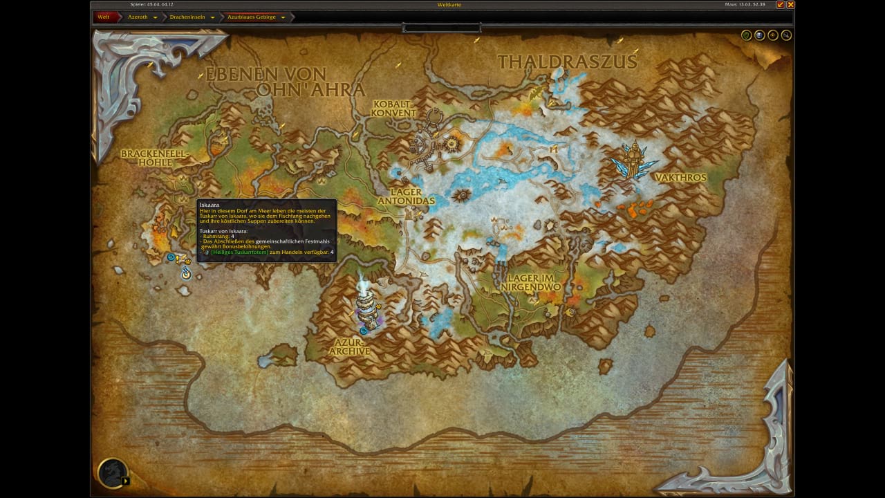 Heiliges Tuskarrtotem abgeben - World of Warcraft