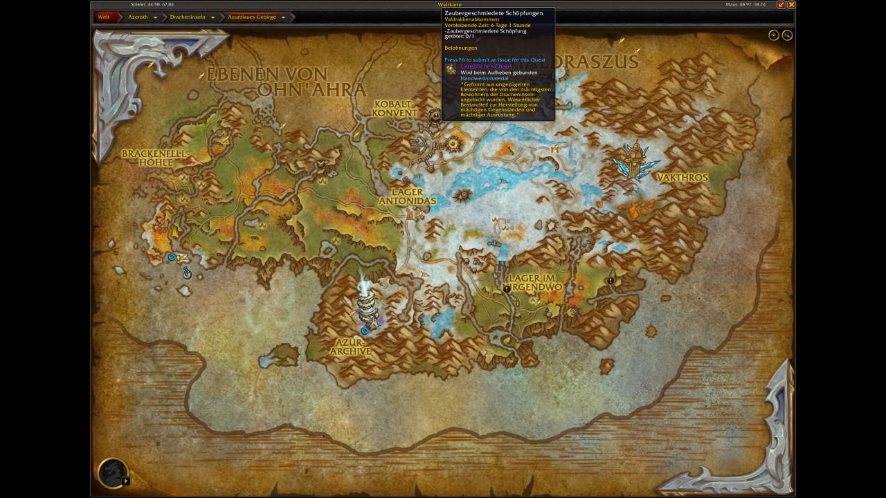 Urzeitliches Chaos farmen - World of Warcraft: Dragonflight