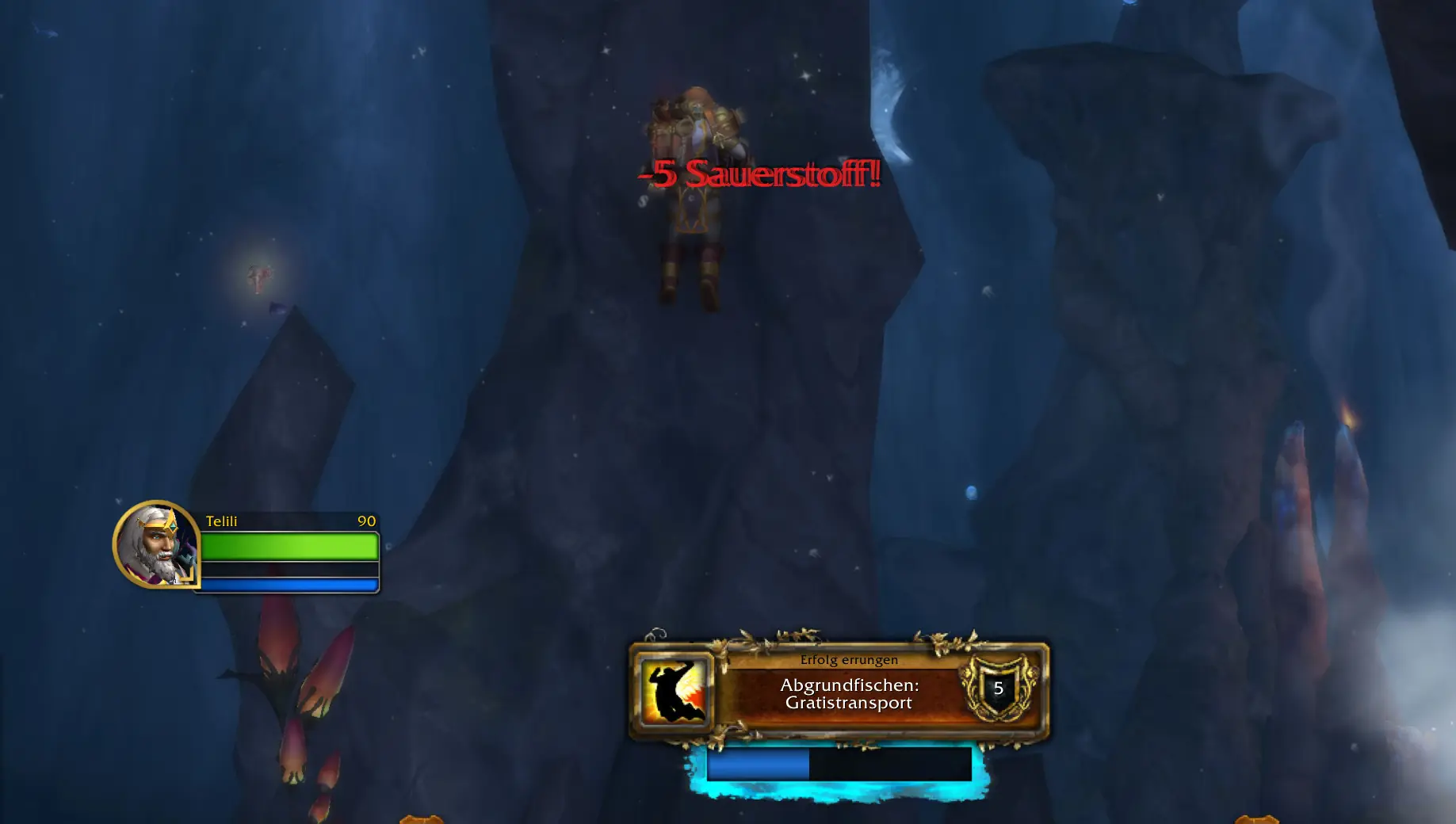 Sauerstoff beim Abgrundfischen