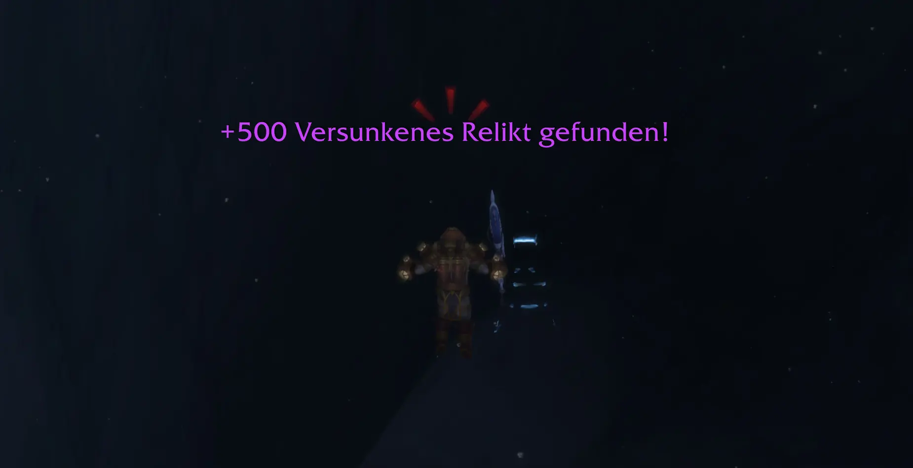 Versunkenes Relikt beim Abgrundfischen gefunden