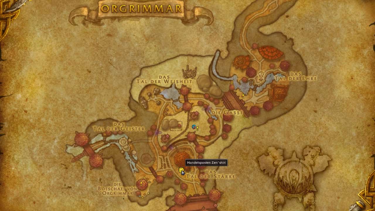 Handelsposten in Orgrimmar - World of Warcraft
