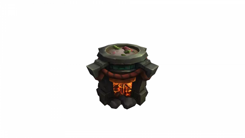 Kochender Kessel der Amani - Housing-Dekoration in World of Warcraft