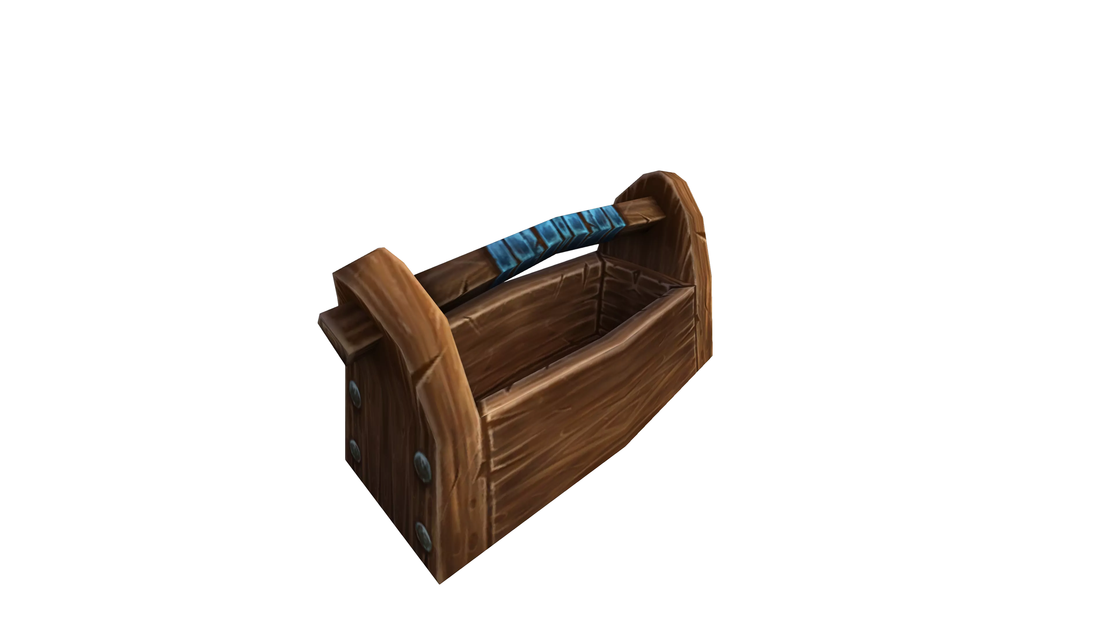 Leerer hölzerner Werkzeugkasten - Housing-Dekoration in World of Warcraft