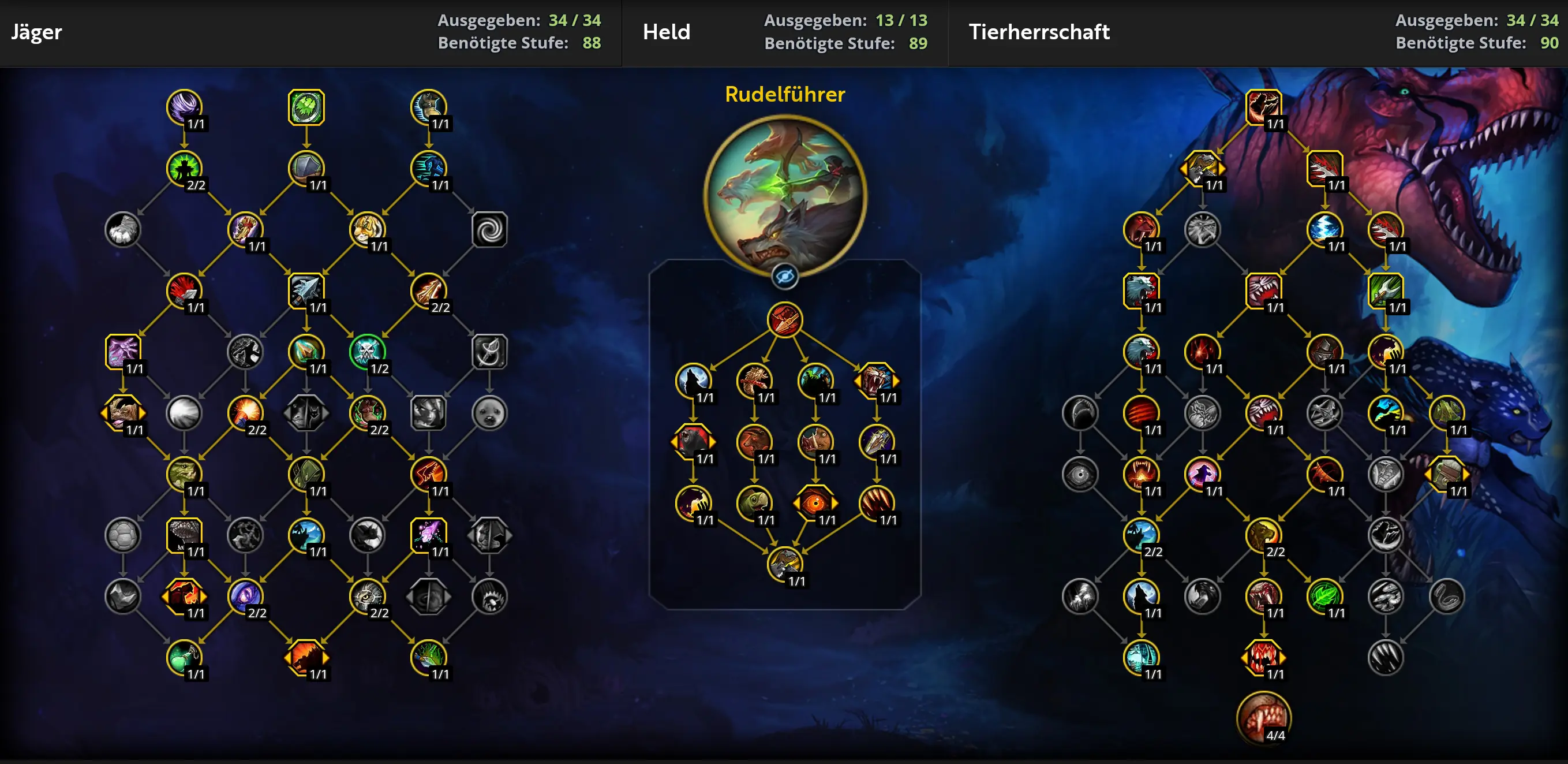 Die beste Skillung für den Tierherrschafts-Jäger in WoW Midnight