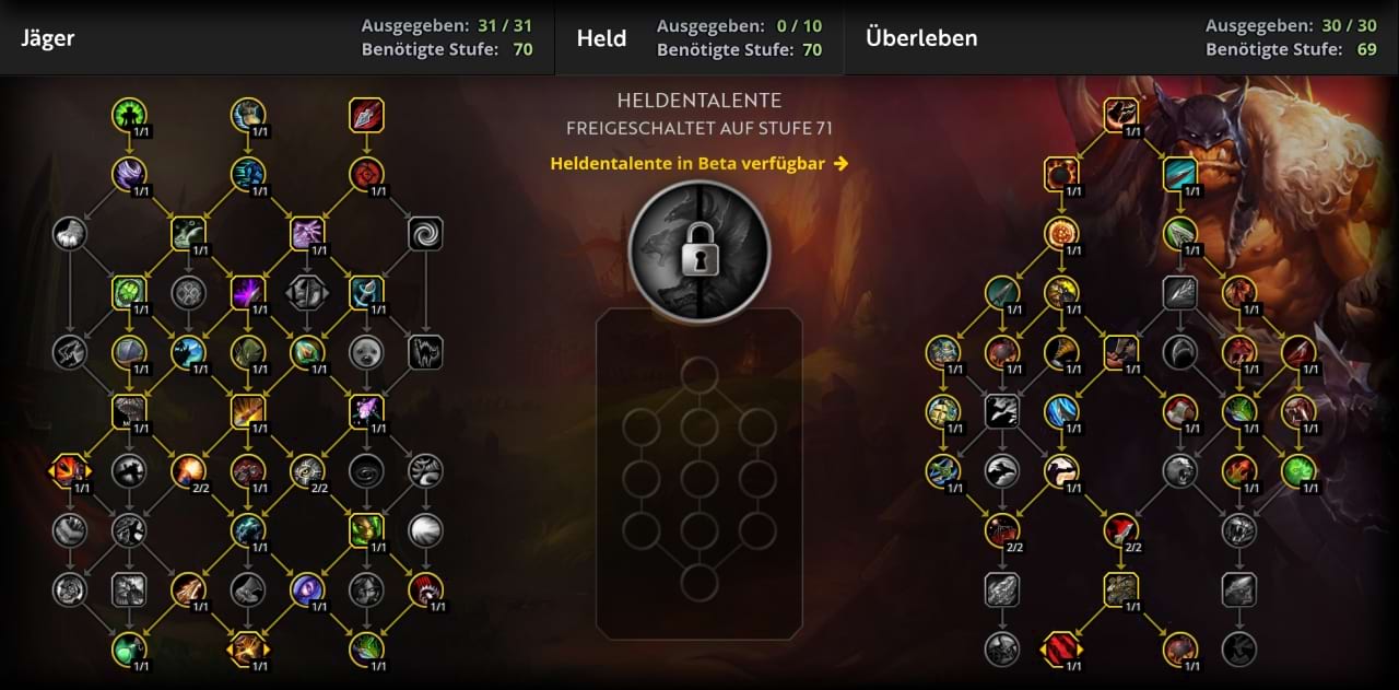 Wow Jäger Welche Skillung Macht Am Meisten Schaden wow.4fansites.de