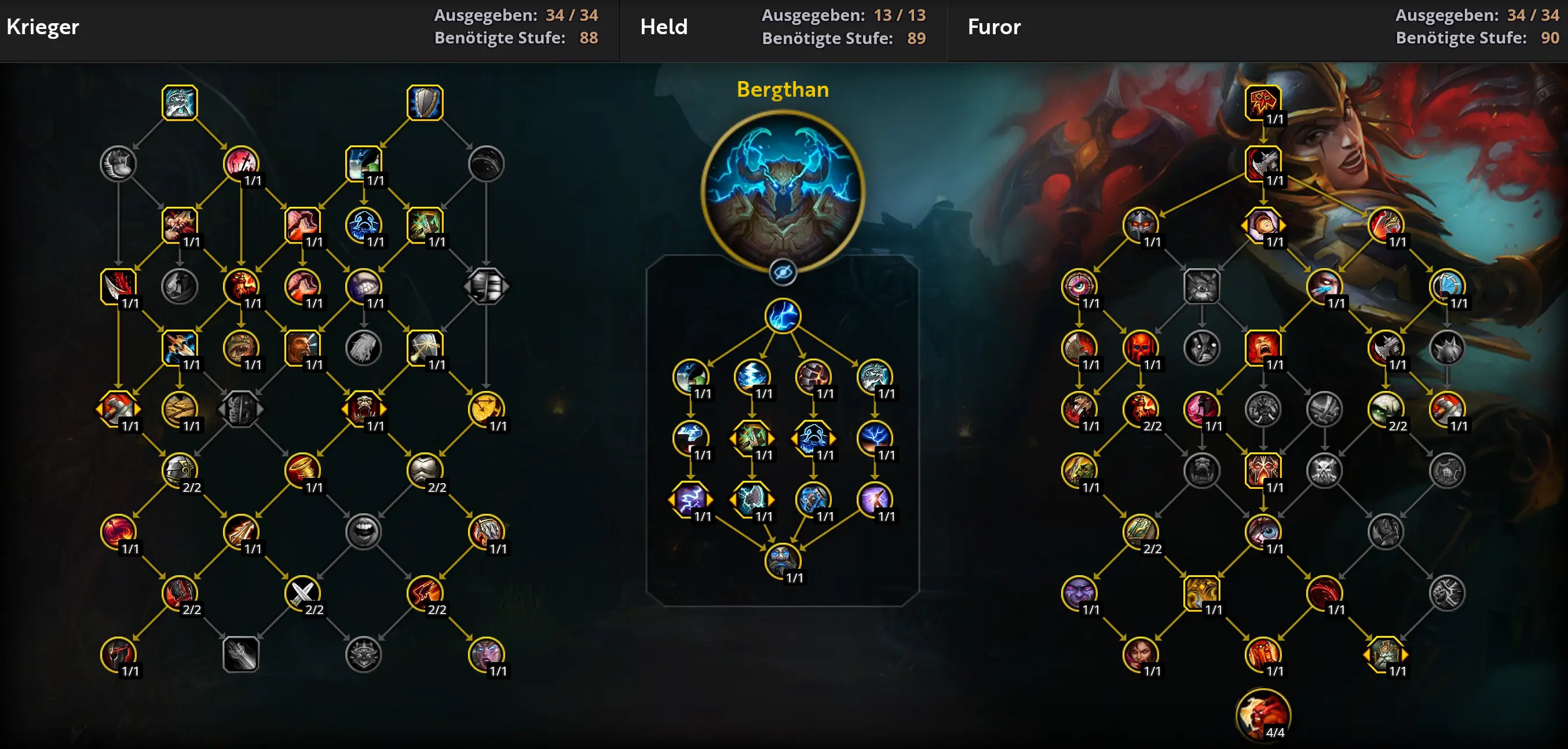 Die beste Skillung für den Furor-Krieger in WoW Midnight