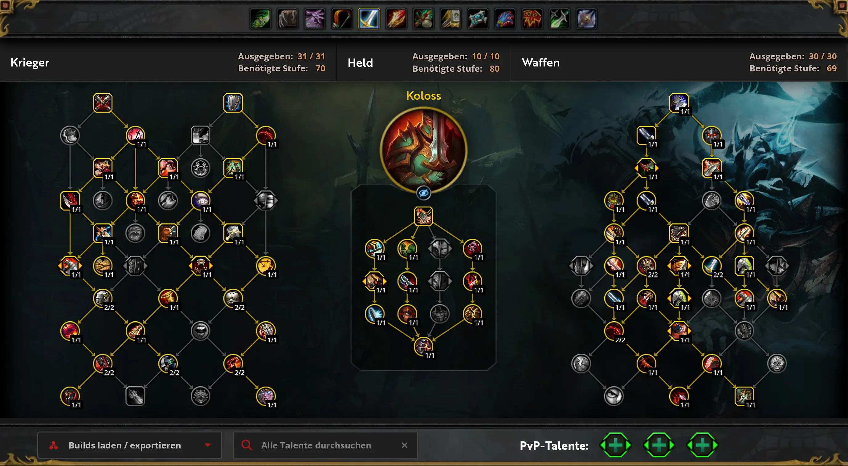 Die beste Skillung für den Waffen-Krieger in WoW Midnight