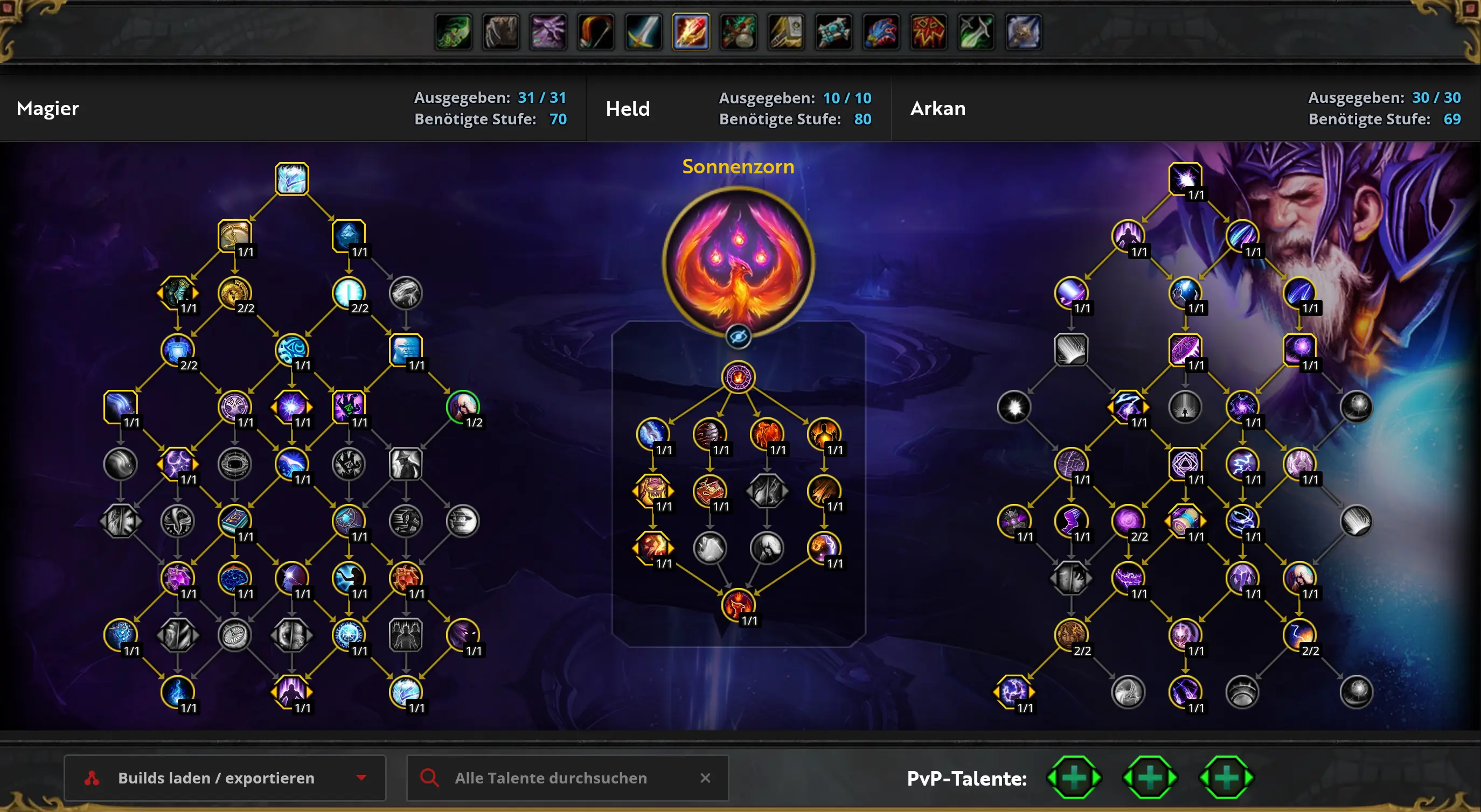 Die beste Skillung für den Arkan-Magier in WoW Midnight