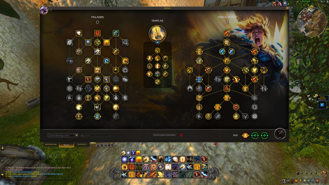 Mythisch+ Skillung für den Vergelter-Paladin in The War Within
