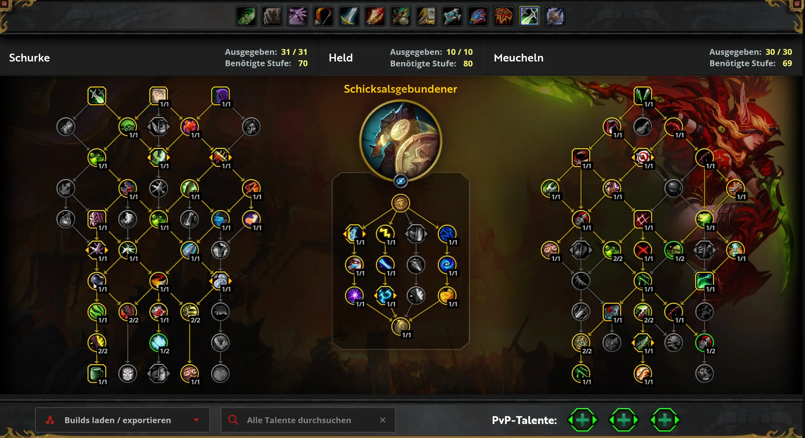 Die beste Skillung für den Meucheln-Schurken in WoW Midnight